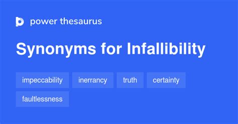 synonyms for infallible